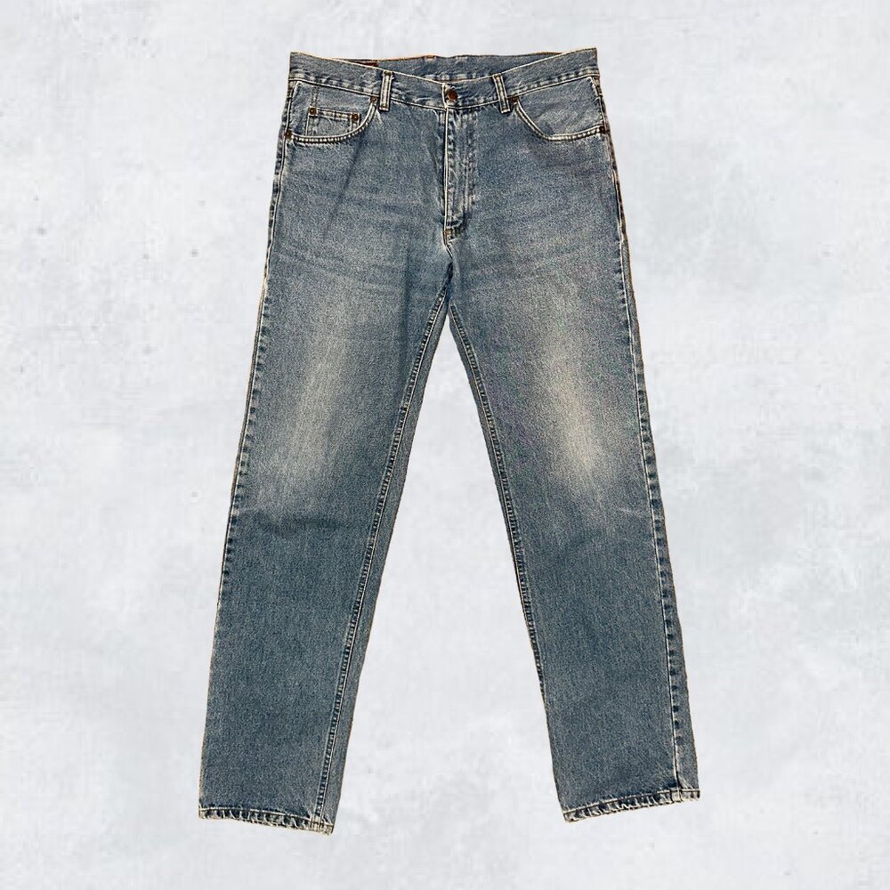 VTG MARLBORO CLASSICS Mens Straight "rockies 103" Jeans W36 L36 Lightwash blue
